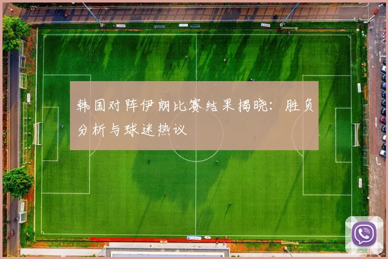 韩国对阵伊朗比赛结果揭晓：胜负分析与球迷热议
